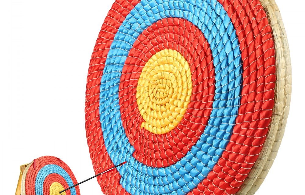 VEVOR Íjász Cél: 3 rétegű szalma, 20″ méret, modern íjászathoz