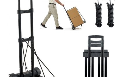 VEVOR összecsukható kézikocsi elemzés: Megéri a 131,5 kg teherbírás?