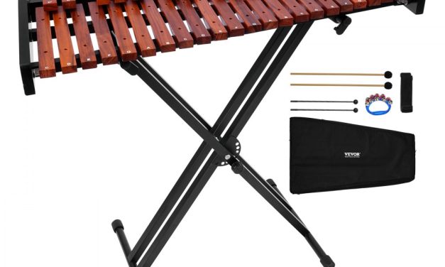 VEVOR Professzionális Xilofon – 37 hang, fa készlet modern zenészeknek